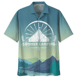 Summer Camping Hawaiian Shirt