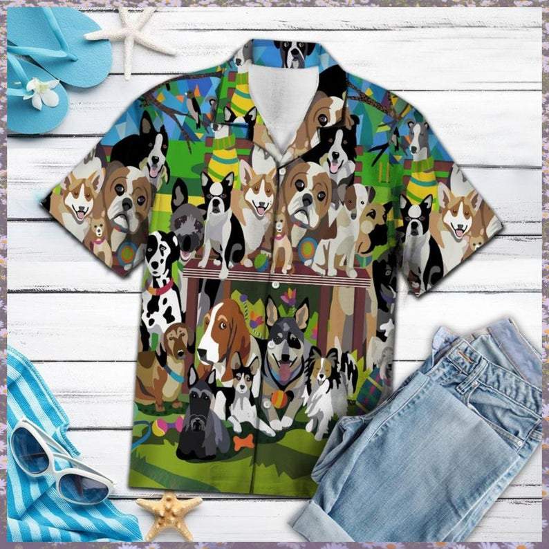 The World Of Dogs Hawaiian Shirt
