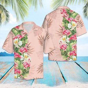 Tropical Flamingo Hawaiian Shirt