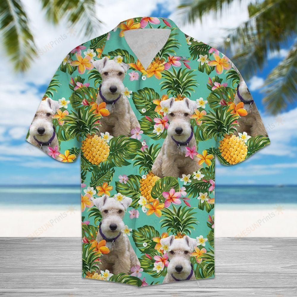 Tropical Pineapple Lakeland Terrier Multicolor Amazing Design Hawaiian Shirt