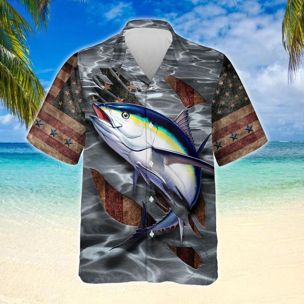 Tuna Fishing Hawaiian Shirt