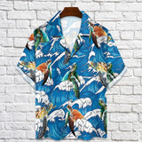 Turtle Ocean Waves äóñ Hawaiian Shirt Women Men