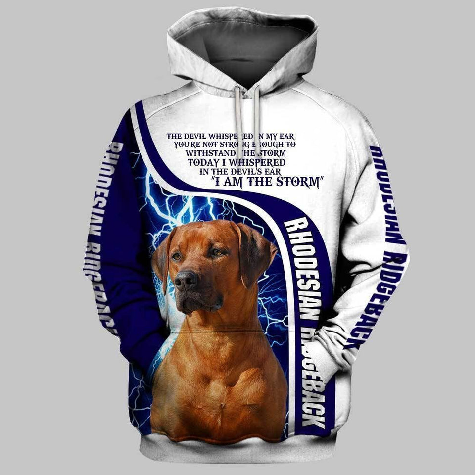 Rhodesian Ridgeback Unisex 3D Hoodie All Over Print