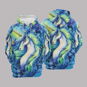 Unicorn Unisex 3D Hoodie All Over Print