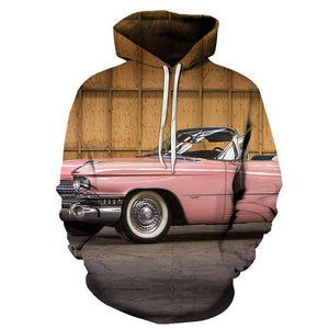 Shiny Caddy Unisex 3D Hoodie All Over Print