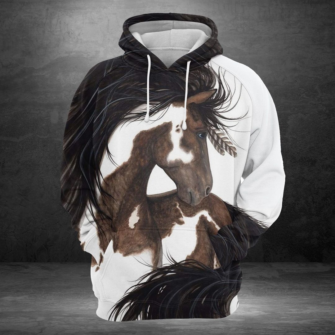 Majestic Horse Unisex 3D Hoodie All Over Print