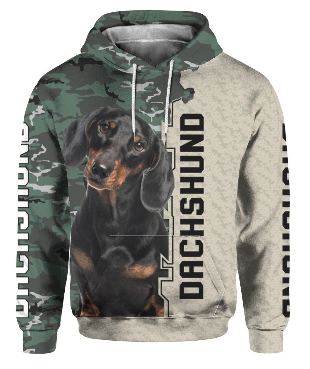 Dachshund Lover Unisex 3D Hoodie All Over Print