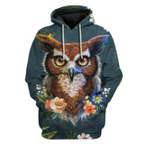 Butterfly Mandala Moon Awesome Unisex 3D Hoodie All Over Print