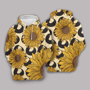 Sunflower Unisex 3D Hoodie All Over Print