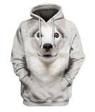 Alaskan Face Hair Unisex 3D Hoodie All Over Print