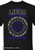Libra - I have 3 sides - Zodiac Apparel
