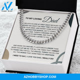 Loving Dad - Cuban Chain Necklace