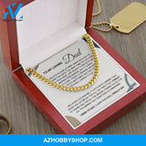 Loving Dad - Cuban Chain Necklace
