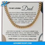 Loving Dad - Cuban Chain Necklace