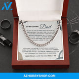 Loving Dad - Cuban Chain Necklace