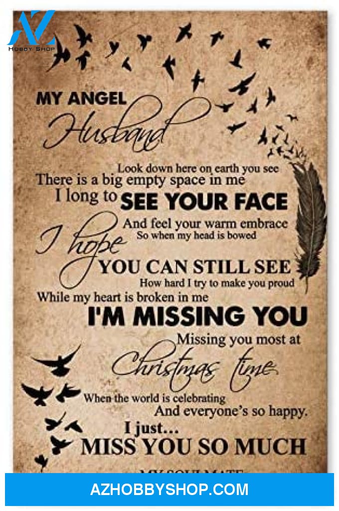Meaningful Quote My Angel Husband For Husband Posters