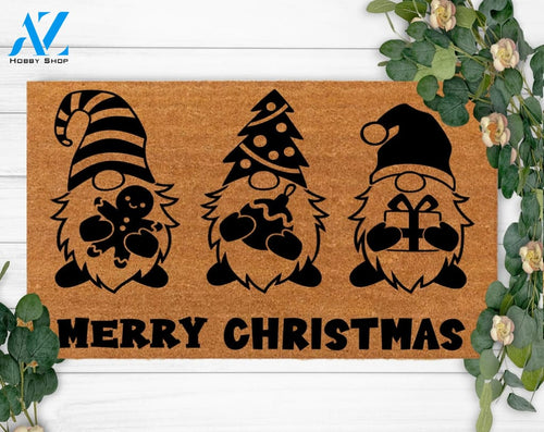 Merry Christmas-Doormats-Family Name Rug-Wedding Gift-Holiday Gift-Nana-Home Decoration-Anniversary-Grandma &