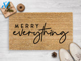 Merry Everything Christmas Doormat - Christmas Door Mat - Holiday Season - Housewarming Gift- Christmas Decor -
