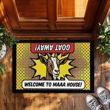 Funny Goat Doormat – Goat Lover Welcome Mat