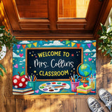 Personalized Teacher Doormat – Custom Classroom Welcome Mat