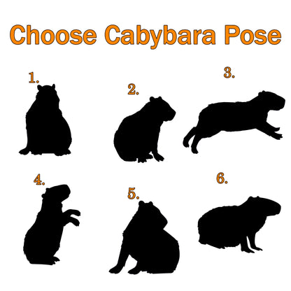 Custom Capybara Memorial Suncatcher, Bereavement Capybara Loss Gift, Pet Loss Light Catcher Capybara Memorial Ornament Personalized Capybara Name Sign Hanging Christmas, Capybara Lover Gift
