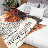 Personalized Mother Blanket – Autumn Tree Love Gift