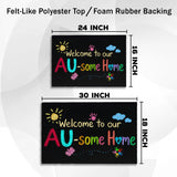 Autism Family Doormat – AU-Some Home Rainbow Welcome Mat