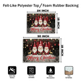Christmas Gnome Doormat – Merry Christmas Holiday Welcome Mat