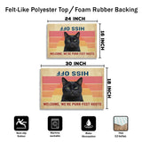 Personalized Cat Photo Doormat – Custom Pet Welcome Mat