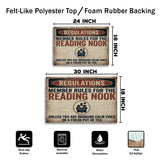 Reading Nook Doormat – Funny Book Lover Welcome Mat
