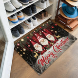 Christmas Gnome Doormat – Merry Christmas Holiday Welcome Mat