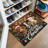 Christmas Cow Doormat – Funny Mooey Christmas Welcome Mat