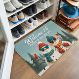Funny Snowman Winter Doormat – Humorous Welcome Mat