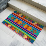 Southwestern Geometric Doormat – Colorful Boho Welcome Mat