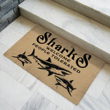 Funny Shark Doormat – Shark Lover Welcome Mat