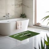 Funny Golf Doormat – Home Is Where the Hole Is Welcome Mat