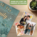 Personalized Sea Turtle Retreat Doormat – Custom Family Name Mat