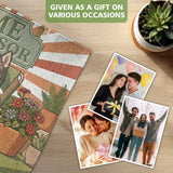 Personalized Pet Photo Doormat – Home Supervisor Welcome Mat