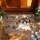 Funny Shih Tzu Doormat – Shih Tzu Welcome Mat