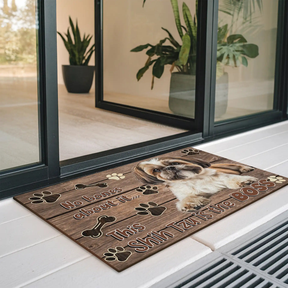 Funny Shih Tzu Doormat – Shih Tzu Welcome Mat