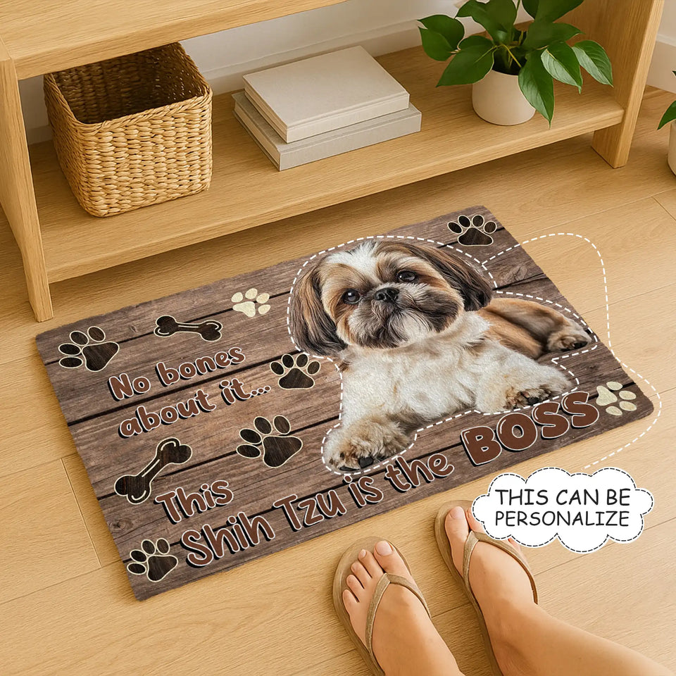 Funny Shih Tzu Doormat – Shih Tzu Welcome Mat