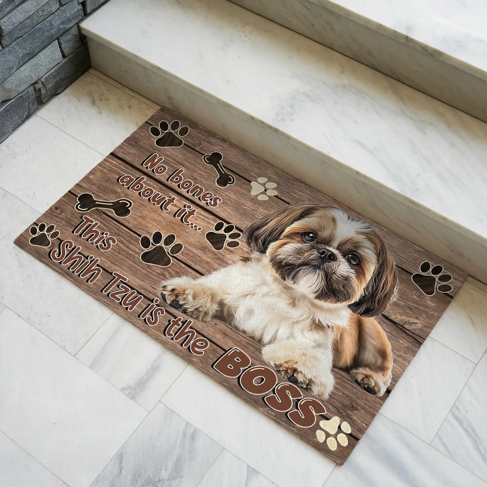 Funny Shih Tzu Doormat – Shih Tzu Welcome Mat