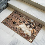 Funny Shih Tzu Doormat – Shih Tzu Welcome Mat