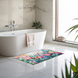 Flamingo Doormat – Tropical Watercolor Door Mat