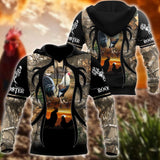 Rooster Camo All Over Print Unisex Hoodie