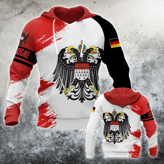 Cologne Army All Over Printed Unisex Hoodie