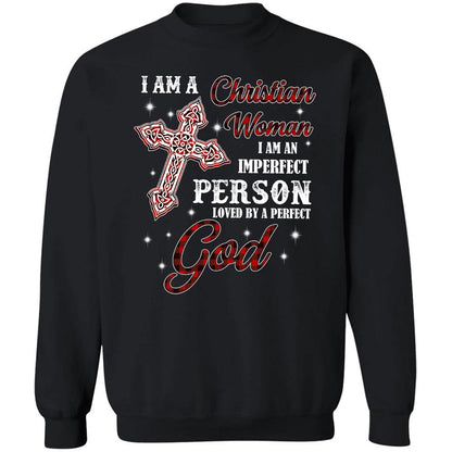 Jesus - I am a Christian woman, an imperfect person loved by a perfect God Apparel