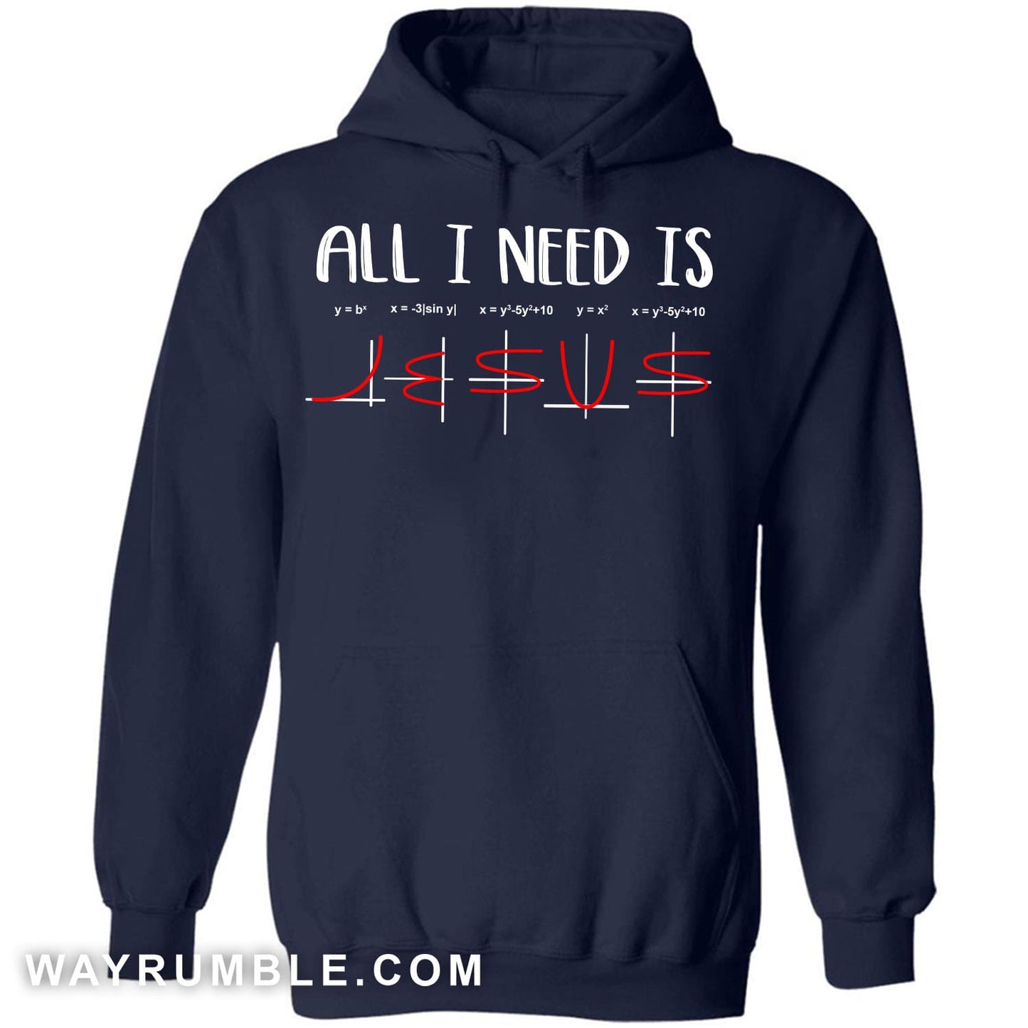 Jesus, Math - All I need is Jesus Apparel