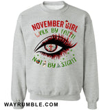 November girl - Walk by faith, not by sight Jesus Apparel