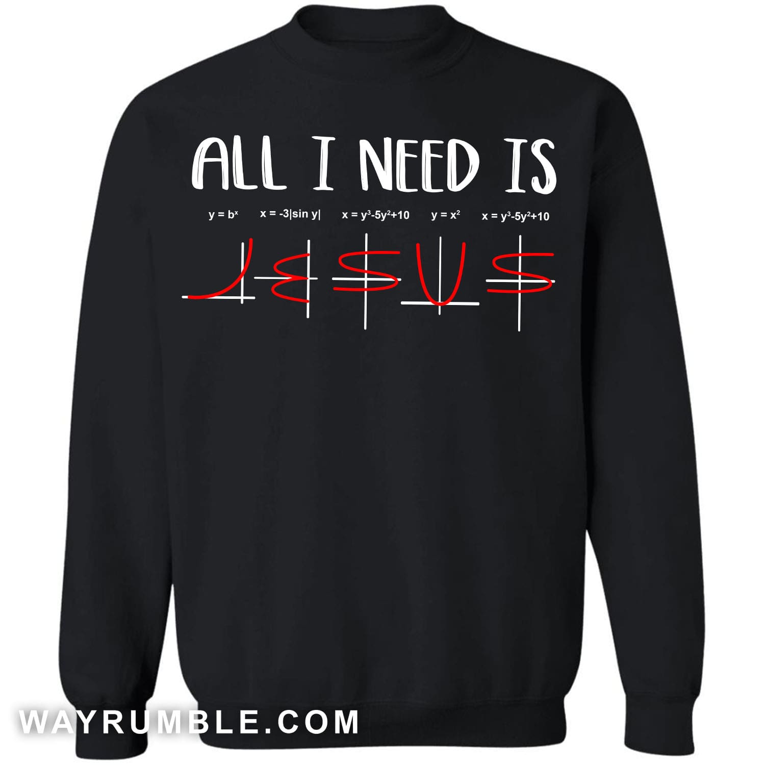 Jesus, Math - All I need is Jesus Apparel